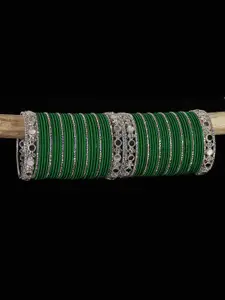 LAVAZZA Set Of 70 Crystal Studded Lightweight Bangles