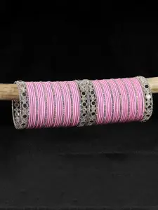 LAVAZZA Set Of 70 Crystal Studded Bangles