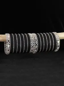 LAVAZZA Set Of 70 Crystal Studded Bangles