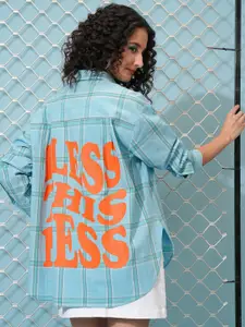 Tokyo Talkies Checked Casual Shirt