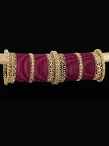 LAVAZZA Set Of 66 Crystal-Studded Bangles