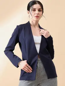 PowerSutra Comfort-Fit Single-Breasted Blazer