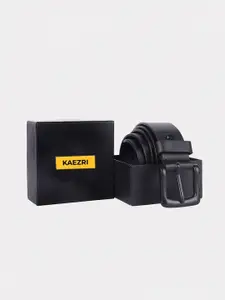 KAEZRI Men Leather Formal Belt