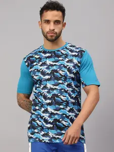 VECTOR X Printed Regular Fit Short Sleeves Round Neck T-shirt