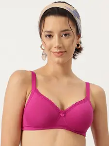 DressBerry Purple Full Coverage Lightly Padded Everyday Bra With All Day Comfort