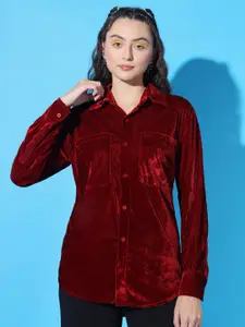 BAESD Smart Spread Collar Casual Shirt