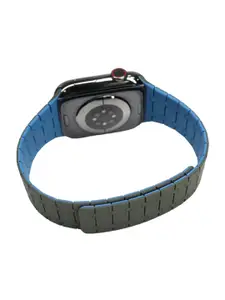 PEEPERLY Men Black Magnetic Wrist Strap for Apple Watch Straps
