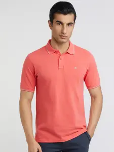 Raymond Pure Cotton Modern Fit Polo Collar T-shirt
