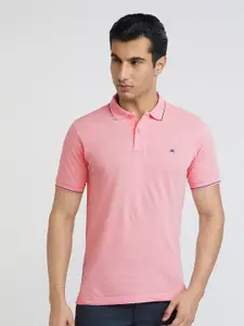 Raymond Pure Cotton Modern Fit Polo Collar T-shirt