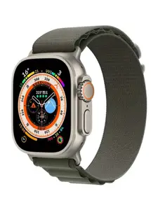 PEEPERLY Men Green UltraLoom Nylon Watch Band for Apple Watch