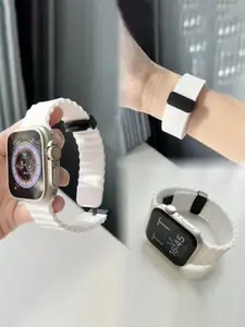 PEEPERLY Men Silicone Smartwatch Watch Strap