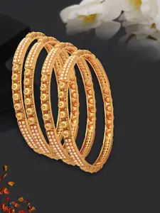 Anouk Set Of 4 Gold-Plated Bangles