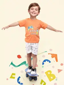Toonyport Boys Printed T-shirt with Shorts