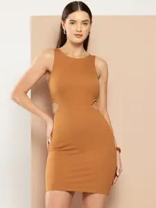 Chemistry Cut-Out Detail Bodycon Mini Dress