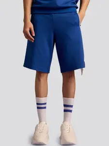 Muvazo Men Mid-Rise Cotton Shorts