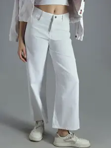 High Star Women 90's Baggy Stretchable Cotton Jeans - Slouchy Fit