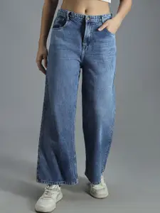 High Star Women 90's Baggy Stretchable Cotton Jeans