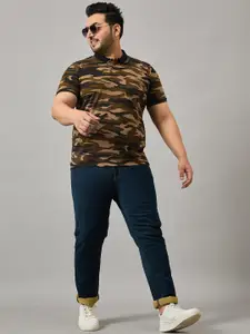 AUSTIVO Camouflage Printed Cotton T-shirt