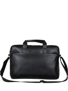 Kenneth Cole Unisex Leather Laptop Bag