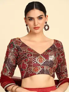 Soch Embellished Readymade Saree Blouse