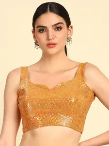 Soch Embellished Sequinned Saree Blouse