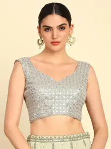 Soch Embellished Saree Blouse