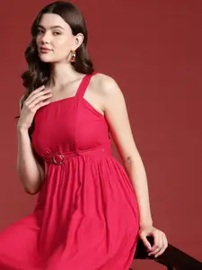 all about you Fit & Flare Midi Dress