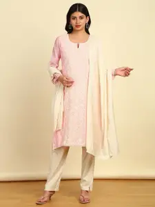 Soch Embroidered Unstitched Dress Material