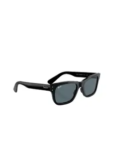 Ray-Ban Men Rectangle Sunglasses with UV Protected Lens 8056262098325