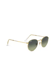 Ray-Ban Men Round Sunglasses with UV Protected Lens 8056262051658
