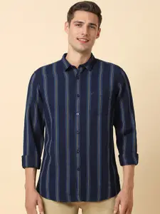 Allen Solly Vertical Striped Pure Cotton Casual Shirt