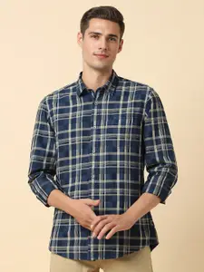 Allen Solly Tartan Checked Cotton Casual Shirt