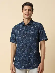 Allen Solly Slim Fit Floral Printed Spread Collar Casual Shirt
