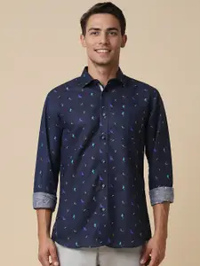 Allen Solly Slim Fit Opaque Printed Casual Shirt