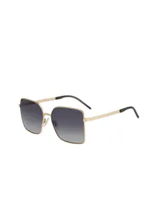 HUGO Women Square Sunglasses with UV Protected Lens 203016000599O