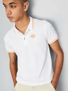 max Boys Polo Collar Cotton T-shirt