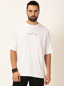 Thomas Scott Round Neck Typography Printed Bio Finish Cotton T-shirt