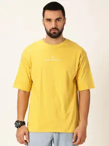 Thomas Scott Graphic Printed Bio Finish Pure Cotton Oversized T-shirt