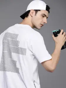 HRX by Hrithik Roshan Men Graphic Printed Bio Finish Oversized T-shirt