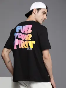 HRX by Hrithik Roshan Men Typography Printed Bio Finish T-shirt