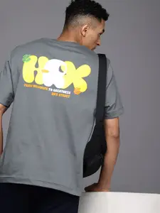 HRX by Hrithik Roshan Men Graphic Printed Bio Finish T-shirt