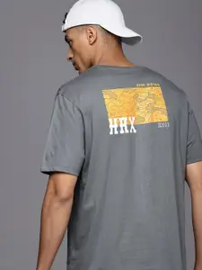 HRX by Hrithik Roshan Men Graphic Printed Bio Finish T-shirt