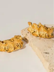 Dorada Jewellery Gold-Plated Contemporary Drop Earrings
