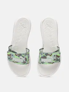 Puma Women Ceres Brand Logo Printed Sliders