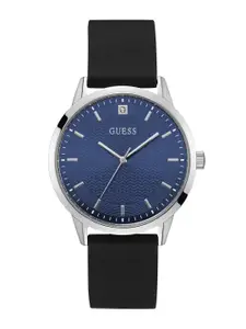 GUESS Men Dial & Straps Analogue Watch U1379G1M