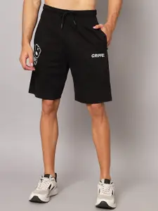 GRIFFEL Men High-Rise Sports Shorts