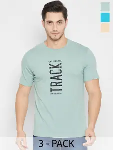 Duke Pack Of 3 Graphic Printed Cotton T-shirts