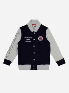 Bodycare Boys Mock Collar Fleece Bomber Jacket