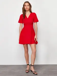 Trendyol Fit & Flare Mini Dress