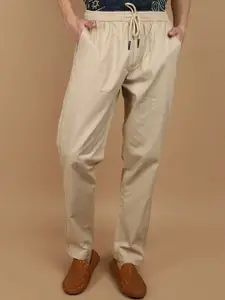 V-Mart Men Cotton Mid-Rise Track Pant